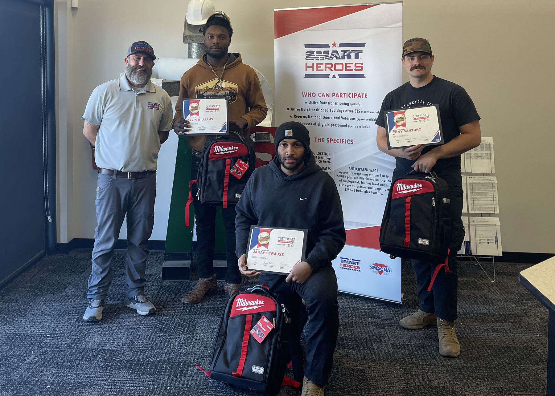 SMART Heroes welcomes service members to ranks