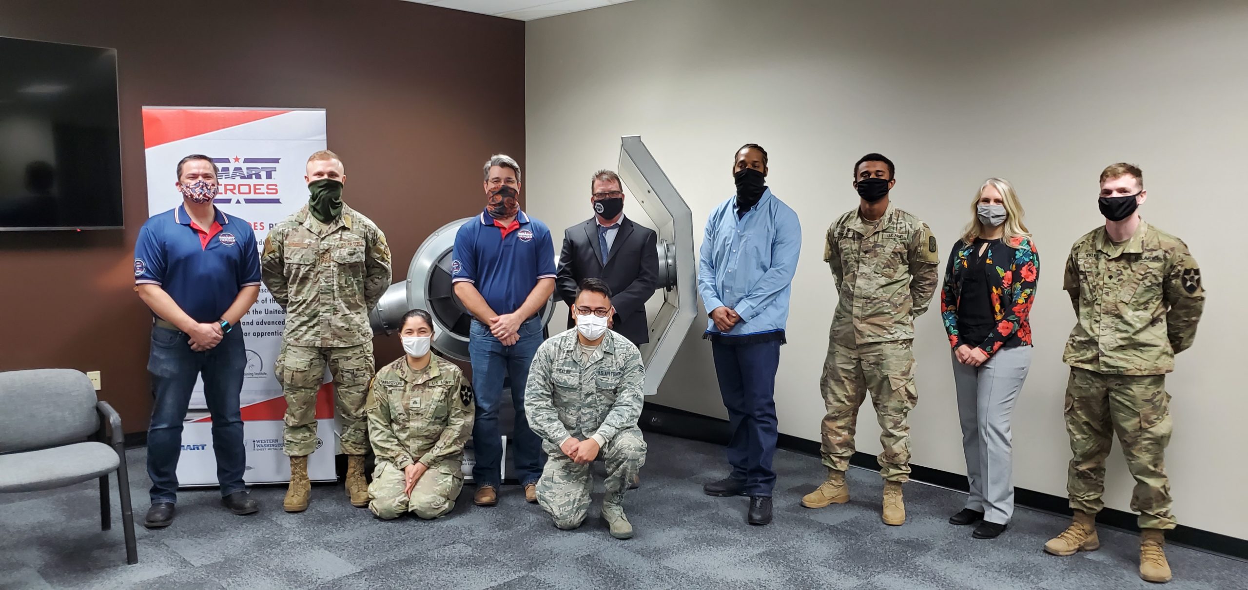 Active duty, veterans graduate from SMART Heroes 20th class