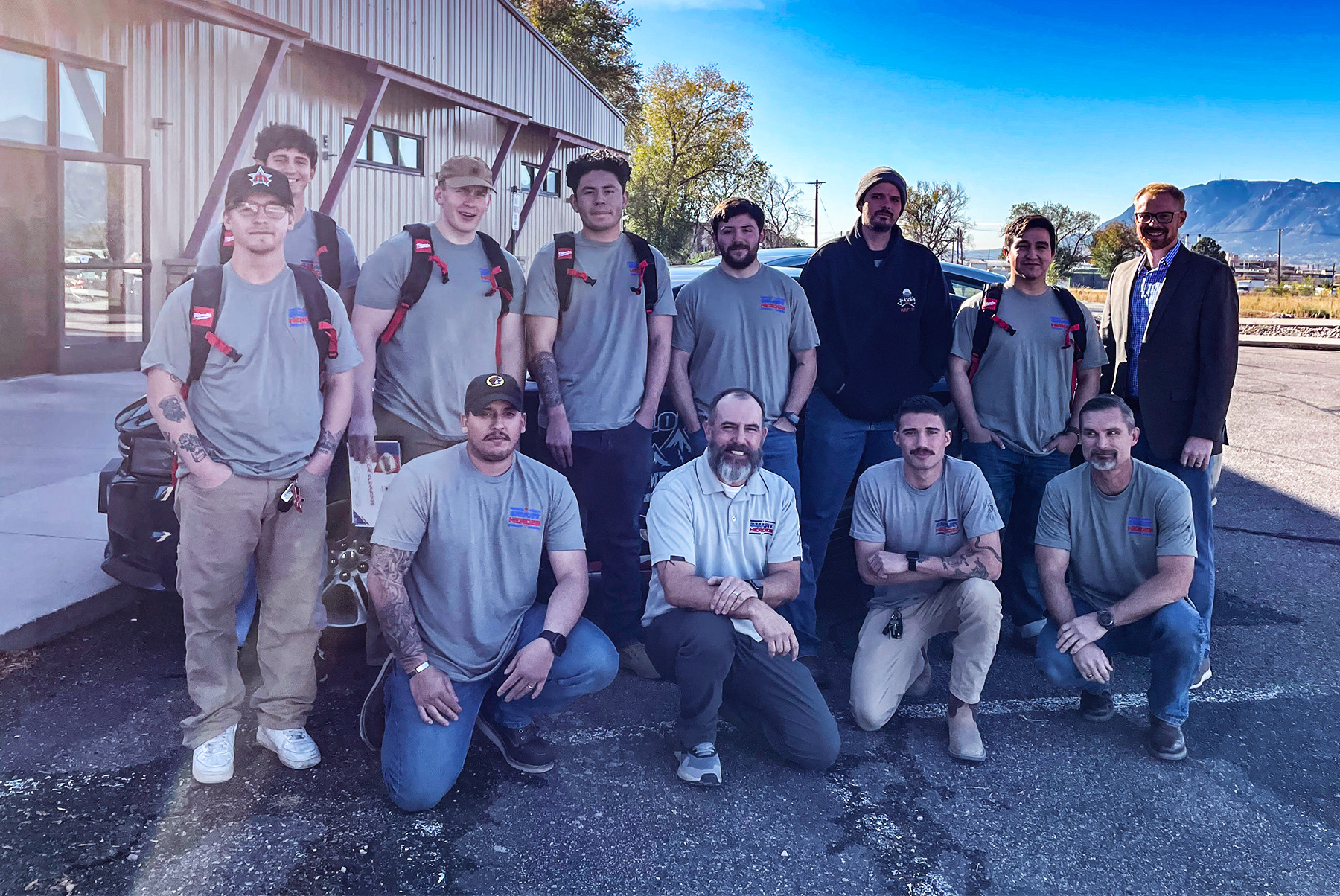 Ten soldiers gain head start in sheet metal through SMART Heroes program