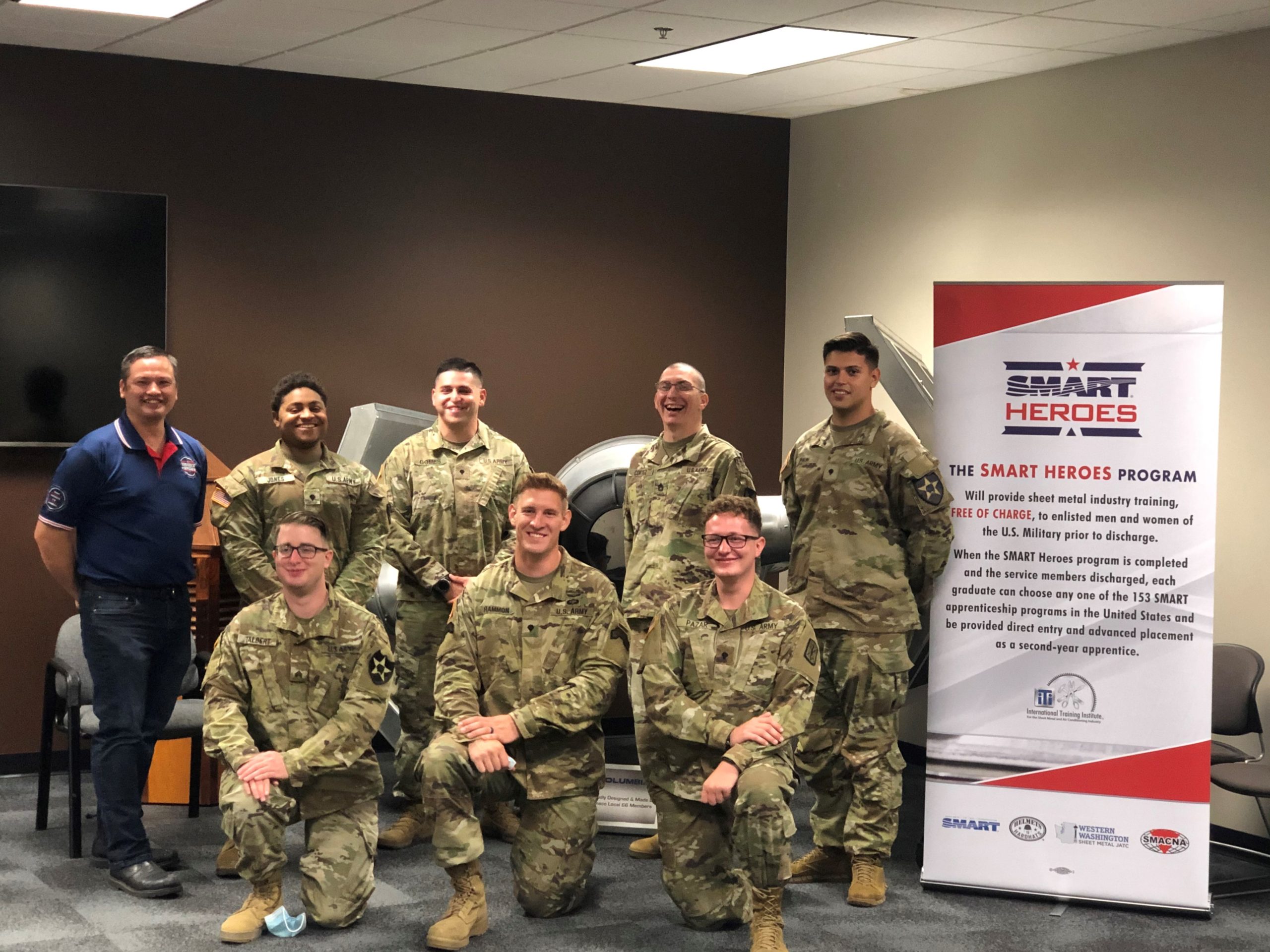 SMART Heroes graduates to enter sheet metal career
