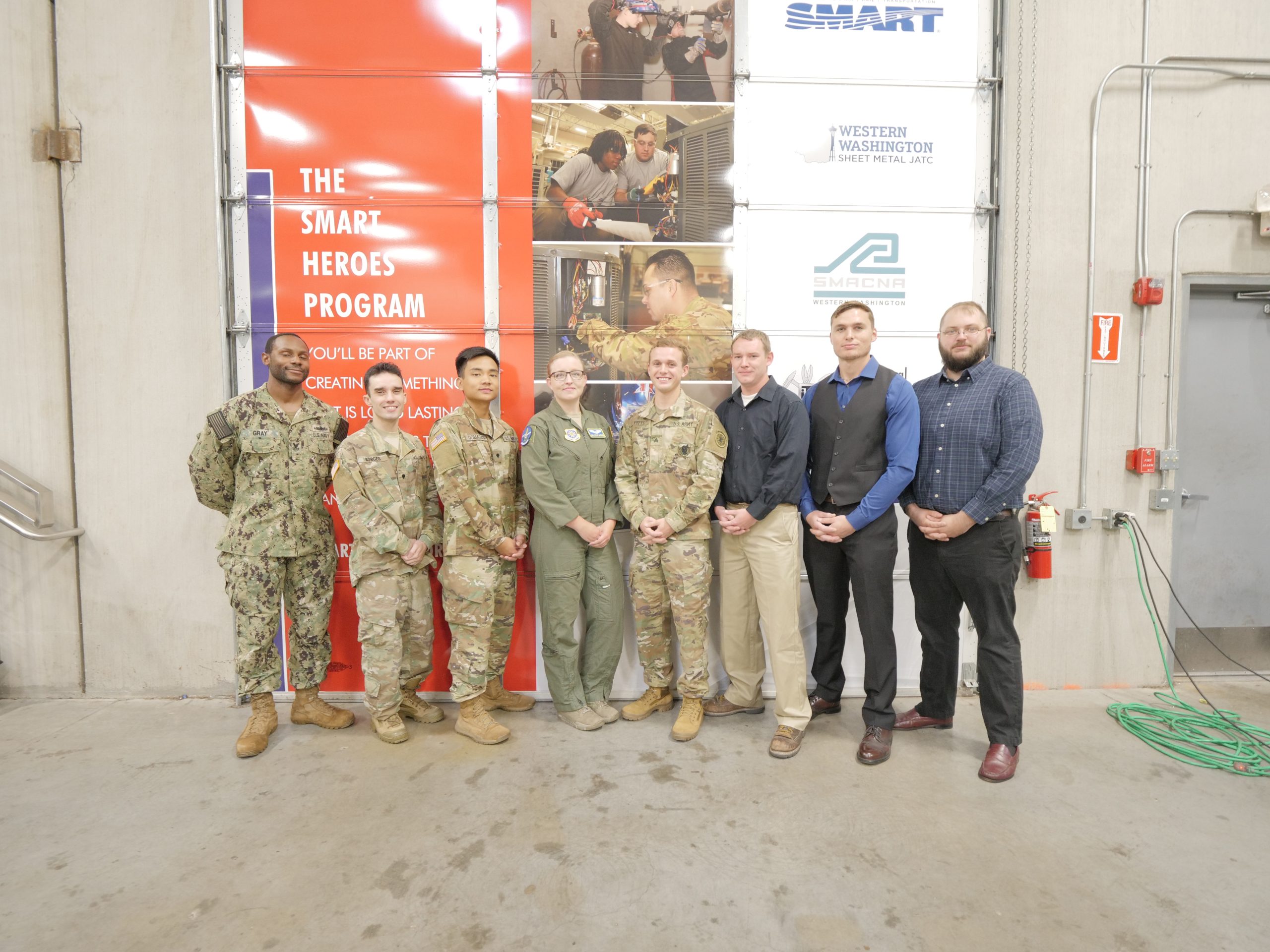 SMART Heroes graduates 11 service members to apprenticeship